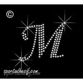 Motif à floquer / Transfert en glitter et strass neon
