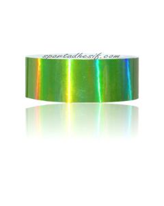 Rollo, Cinta adhesiva decoración metálica TRIDIMENSIONAL 11m «VERDE Peridot»